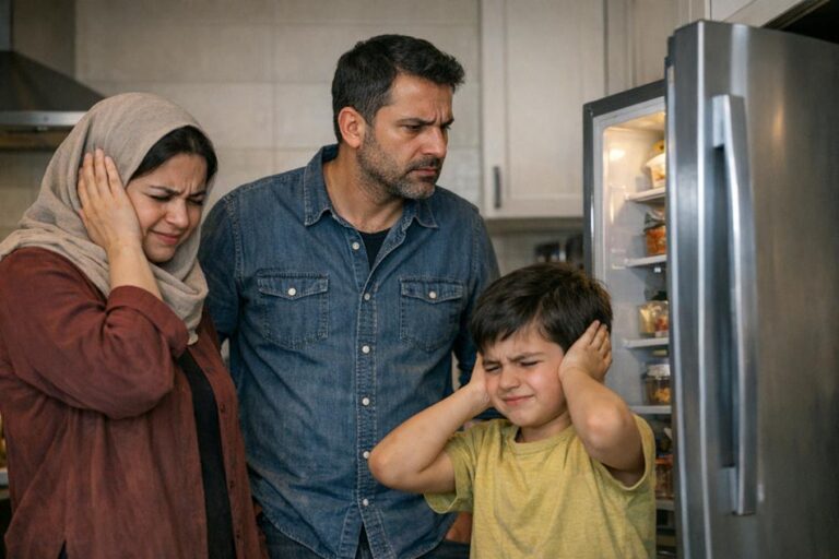صدای غیرعادی یخچال خانگی
