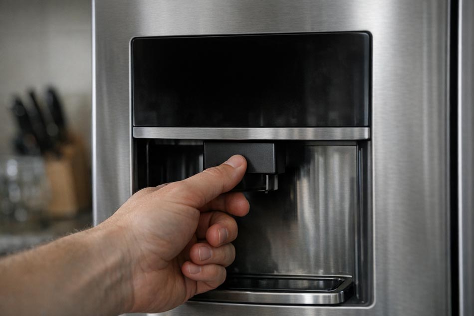 عیب یابی نمایشگر یخچال